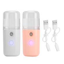 Radiant Skin Companion, Nano Facial Steamer, Handy Skin Care Machine for Quick Hydration, Patented Inner Clean System, Portable with Usb