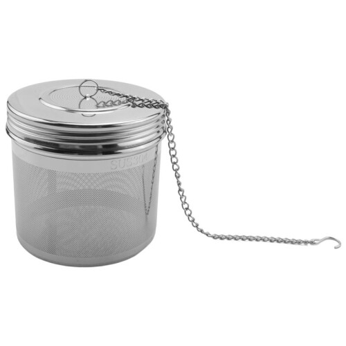 4 Pack Large Tea  Infuser for Loose Leaf Tea & Spice Infuser for Cooking, Threaded Lid, Extra Fine Mesh Tea Strainer 2