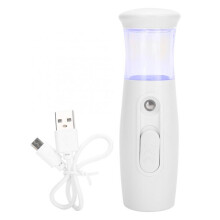 Nano Atomization Technology In A Handy Steamer, Perfect for Normal, Oily, Dry, Mixed, And Sensitive Skin, with A30ml Water Tank Capacity And