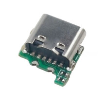 For NDS Lite USB-C Charge Port for NDSL Convert to USB-C Mod USB Type C Charging Socket Replacement