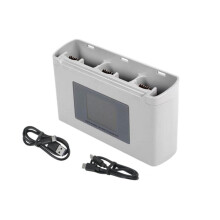 For 2 Battery Two Way Charging Hub 3-Way Butler for 4K/ 2 SE Series Drone Charger with Color Display