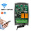 Tuya WIFI  Receiver 7-32V 2CH Garage Door Remote Control Opener Controller Rolling Code 433Mhz Transmitter 3