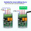 Tuya WIFI  Receiver 7-32V 2CH Garage Door Remote Control 433Mhz Transmitter Opener Controller Rolling Code 10