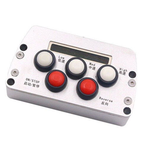 Brushless Motor PWM Speed Control Box CNC Metal Waterproof Three Speed with Reverse Remote Control 1