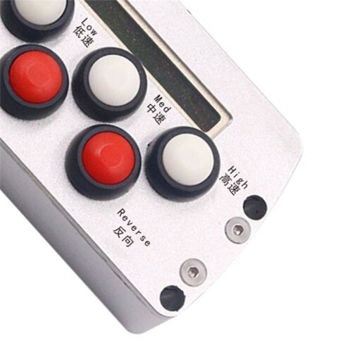 Brushless Motor PWM Speed Control Box CNC Metal Waterproof Three Speed with Reverse Remote Control 2