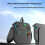 Charging Grip for  2 for   2 Controller Holder Handle Detachable Display Power Left and Right Handle 6