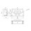 Brushless Motor PWM Speed Control Box CNC Metal Waterproof Three Speed with Reverse Remote Control 6