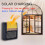 Tuya Zigbee Solar Rain Sensor Wireless App Control Real- Rain Detection 3