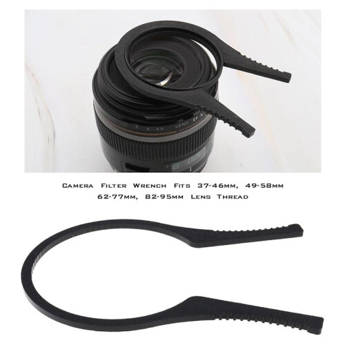 New Camera Lens Filter Wrench Kit, Coated Remover, Quick Release Wrench Loading and Unloading Clamp Pliers 2