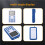 1C15  Handheld Oscilloscope Digital Sampling Rate 500MS/S Analog Bandwidth 110MHz Support Waveform Storage EU PLUG 6