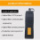 YJ-320A -70-+6dBm Handheld  Optical Power Meter Universal Interface Color Screen Optical Power Error Small SC/FC/ST 6