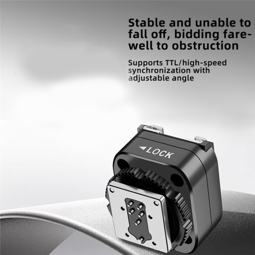 Pixel Flash Hot Shoe Height Increasing Base 180 for  DSLR Camera Supports TTL High-Speed Synchronization 2