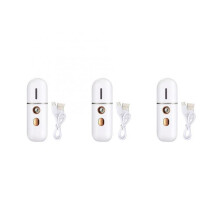 3X Portable Facial Steamer, USB Facial Humidifier, Facial Sprayer, Handy Face Steamer Mist Spray Machine