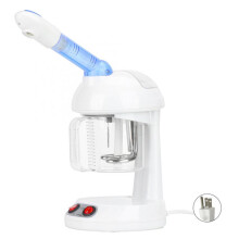 Skincare Facial Steamer with Aromatherapy Pad, Extendable Rotatable Sprayer Ozone Steam Function for Pore Unclogging Deep Hydration Portable Design