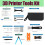 38Pcs 3D Printer Tools Kit with Storage Case,3D Printer Accessories,for 3D Printing Cleaning,Finishing and Removing 2