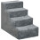 PawHut Escalera para Perro Gris 60 x 35 x 44 cm 1