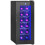Homcom Vinoteca Negro 26.5 x 51.5 x 65 cm 1