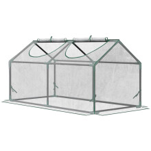 Invernadero de Terraza Transparente 120 x 60 x 60 cm