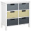 Homcom Cómoda de Madera Blanco 62 x 28 x 58 cm 1