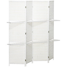 Biombo Separador Blanco 181 x 1.6 x 180 cm
