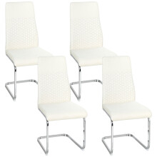 Sillas de Comedor Beige 45 x 61 x 98 cm