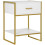 Homcom Mesilla de Noche Blanco 45 x 40 x 60 cm 1