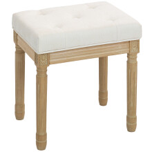 Reposapié Beige 42 x 32 x 46.5 cm