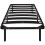Homcom Estructura de Cama Negro 90 x 190 x 33 cm 1