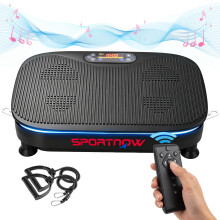 Plataforma Vibratoria Negro 47 x 32 x 12 cm