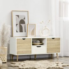 Mueble de TV Blanco 110 x 40 x 50 cm