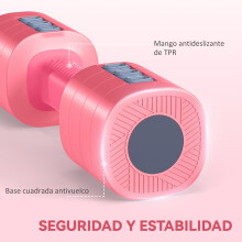 Juego de Mancuerna Rojo 26.6 x 7.5 x 7.5 cm