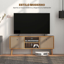 Mueble de TV Bicolor 110 x 29 x 46.5 cm