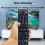 Replace SH-E615-B Remote Control for   LCD TV Remote Control Japanese Version 3