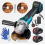 21V Cordless Brushless Grinder 125mm + 2 Batteries 1