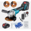 21V Cordless Brushless Grinder 125mm + 2 Batteries 3