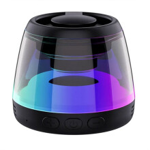 Magnetisk -Högtalare med RGB-Belysning, Portable Sound Box, Trådlös Telefonhållare och Speaker Tower, B