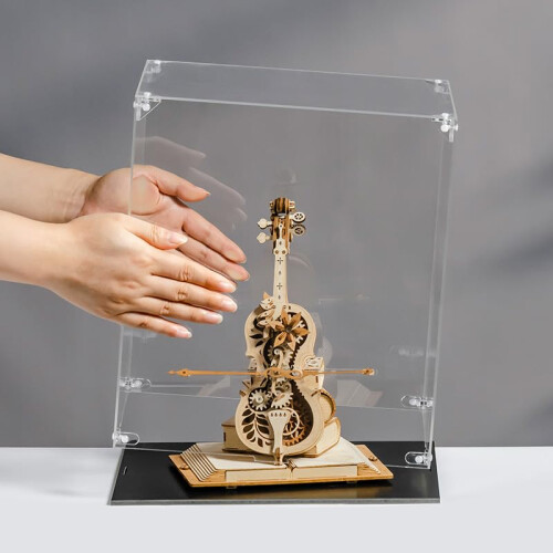 ROKR Display Case Dust Cover for 3D Puzzles 1