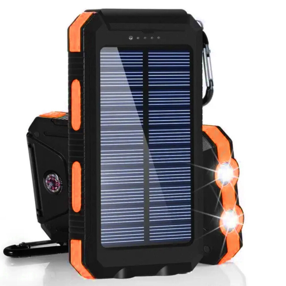 20000Mah Solar Power Bank Fast Charge Dual Usb Led 76921704