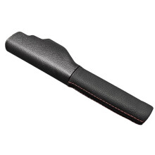 Hand Parking Brake Handle Cover for GLI 5 6 Rabbit MK5 6 1K0711461A 1KD 711 461 A Red Stitching