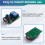 Remote Control  Board Serial Port Relay Module  12V 2 Channel DB9 Male RS232 Remote Control  Board 6