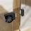 Electric Fingerprint Lock for Frameless Glass Doors, Push-Pull Sliding Glass Cabinet Showcase Silver 1