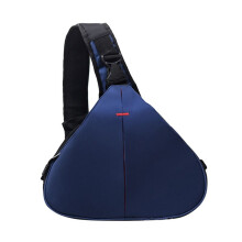 DSLR Shoulder Camera Bag Waterproof Travel Small Photography Bags Triangle Sling Bag for Digital Camera Dark