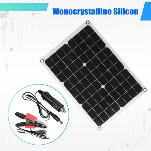 20W 18V Monocrystalline Solar Photovoltaic Panel Environmentally Friendly Portable Solar Charging Panel Solar Panel 2