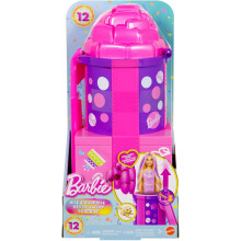 Barbie Rise & Surprise Doll & Accessories, Pet Birthday Series with 12 Surprises Including Slide & Color-Change Activity