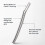ZOMCHI Dermaplaning Tool for Face, Eyebrow Trimmer Shaper with Precision Cover,Silver 2