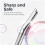 ZOMCHI Dermaplaning Tool for Face, Eyebrow Trimmer Shaper with Precision Cover,Silver 5