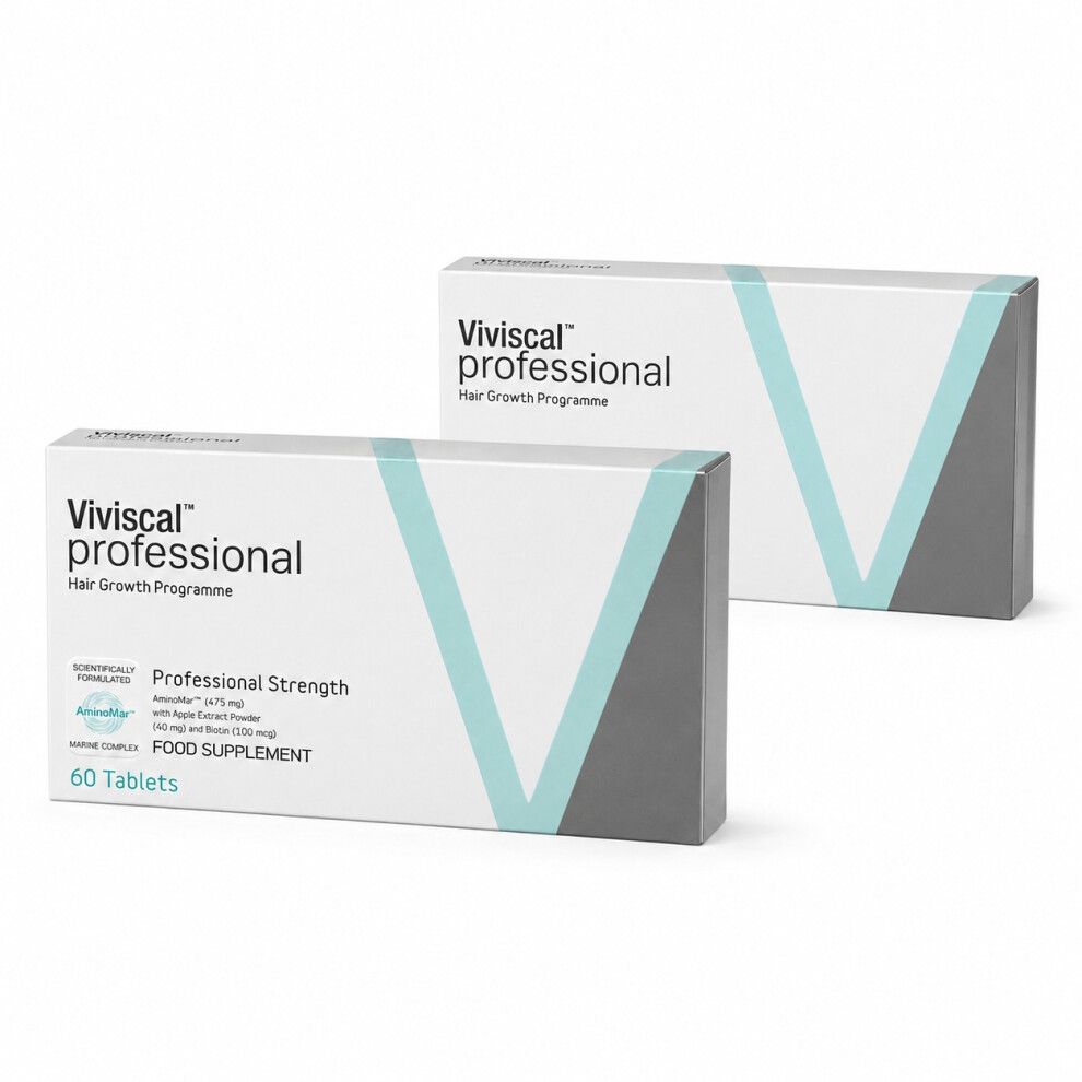 (PACK OF 2) VIVISCAL PRO - Professional Hair Growth 60 Tabs