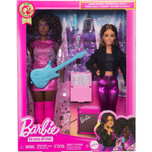 Barbie Careers Career of the Year 2 Dolls & Accessories with Music Star & Tour Manager in Removable Fashions