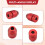 Drill Depth Stop for Drill Bits,Drill Stop Collar Limit Rings Locator Depth Stopper for Drilling 2-5Mm Drill Bit 7