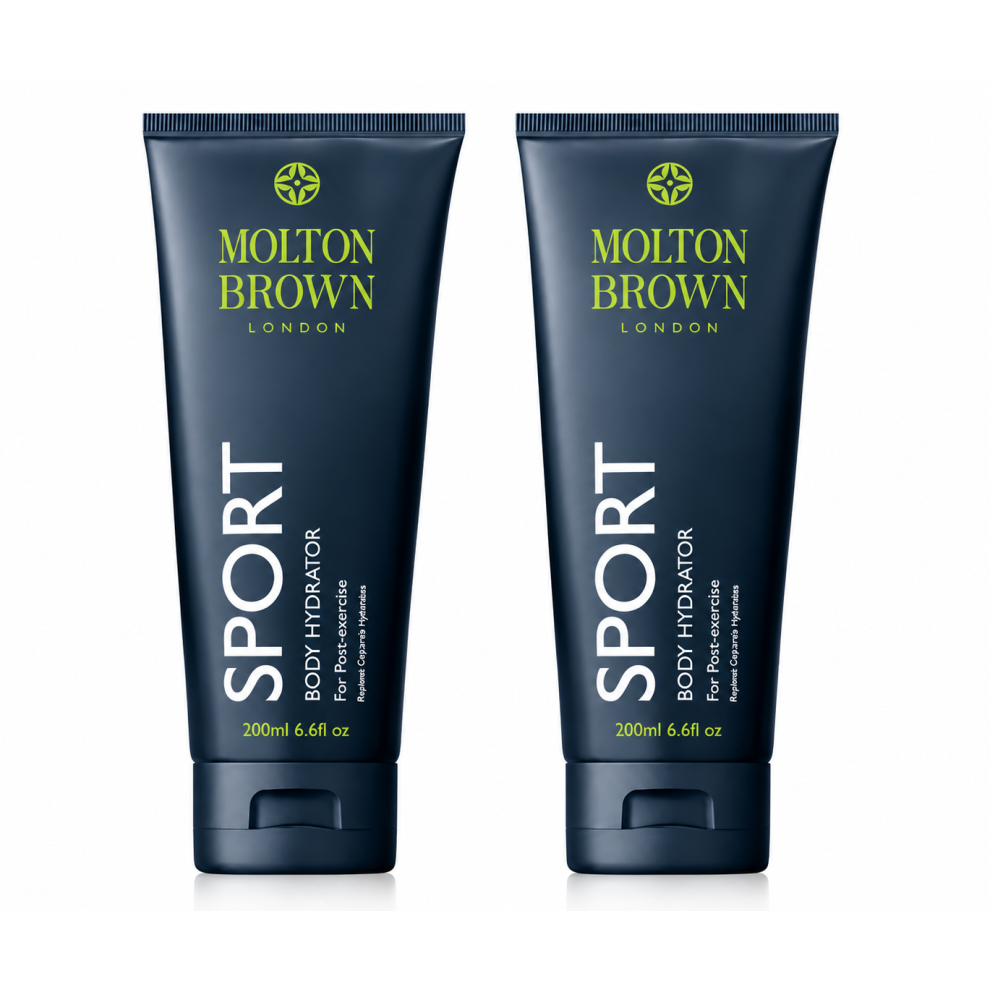 2x Molton Brown Sport Body Hydrator For Post-Exercise 200ml